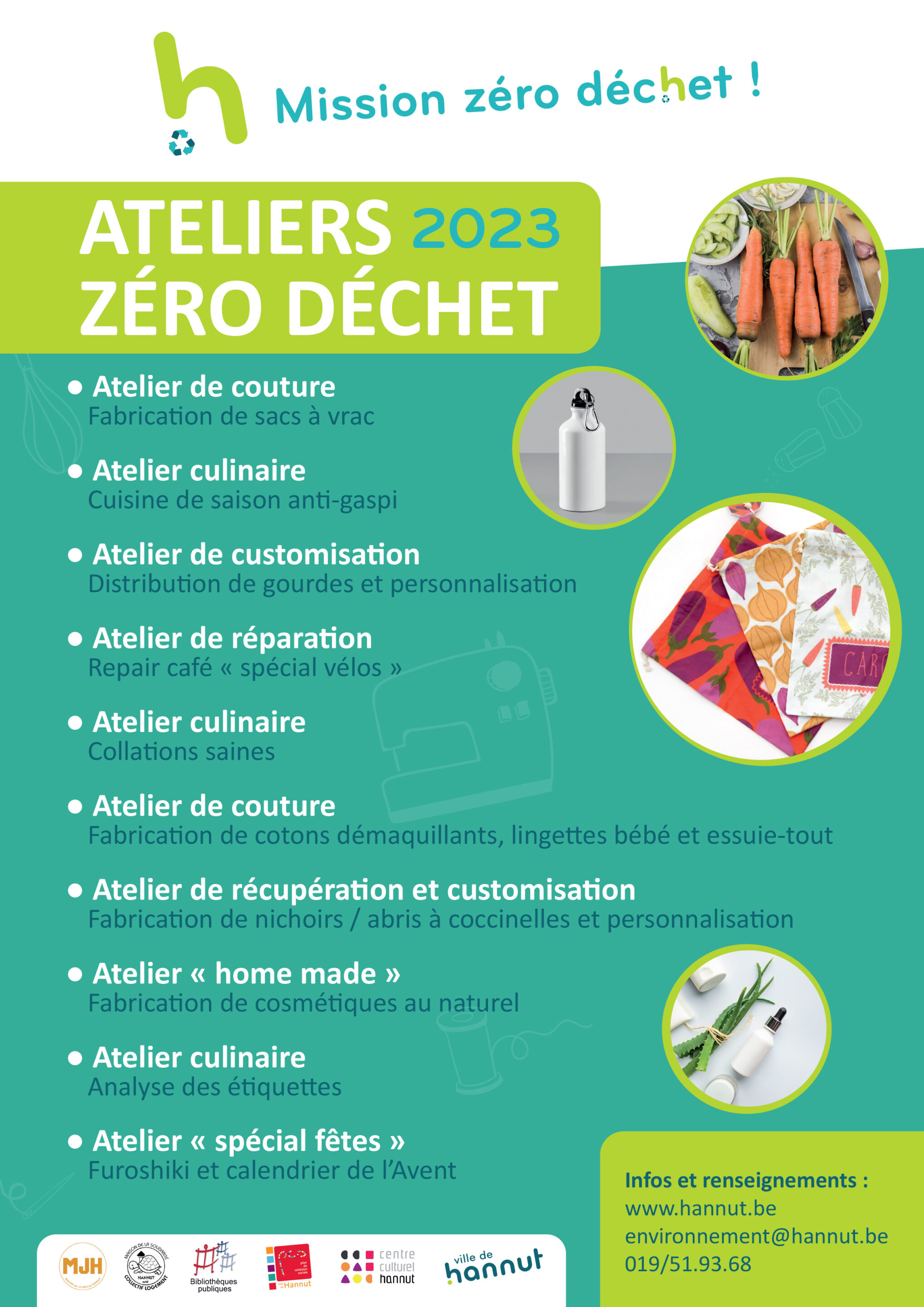 Programme Des Ateliers Z Ro D Chet Ville De Hannut